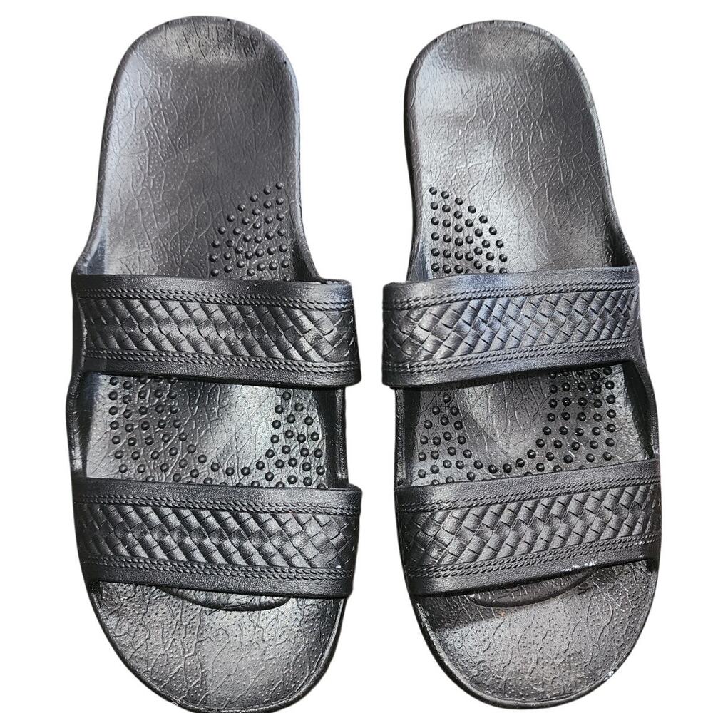 Surfware Hawaiian Classics Waterproof Hawaiian Beach Slides Sandals Size 8